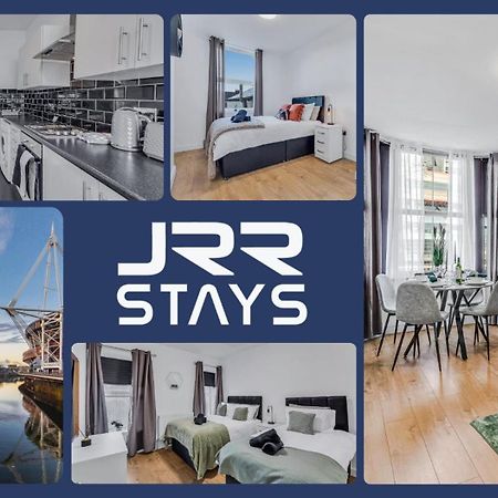 Cardiff Stylish 2 Bedroom Sleeps 6 Wi-Fi - Jrr Stays Eksteriør bilde