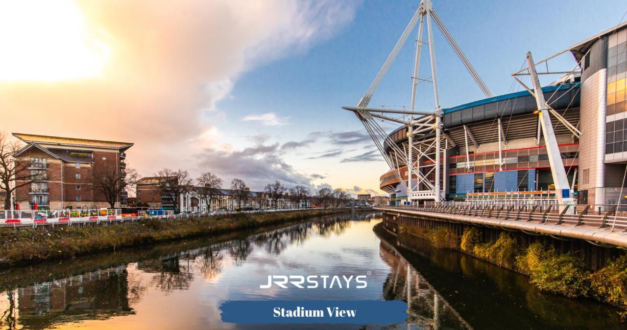 Cardiff Stylish 2 Bedroom Sleeps 6 Wi-Fi - Jrr Stays Eksteriør bilde